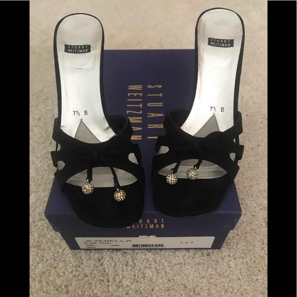 Stuart WEITZMAN Black Sandal